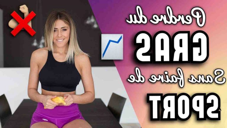 comment maigrir sans faire de sport