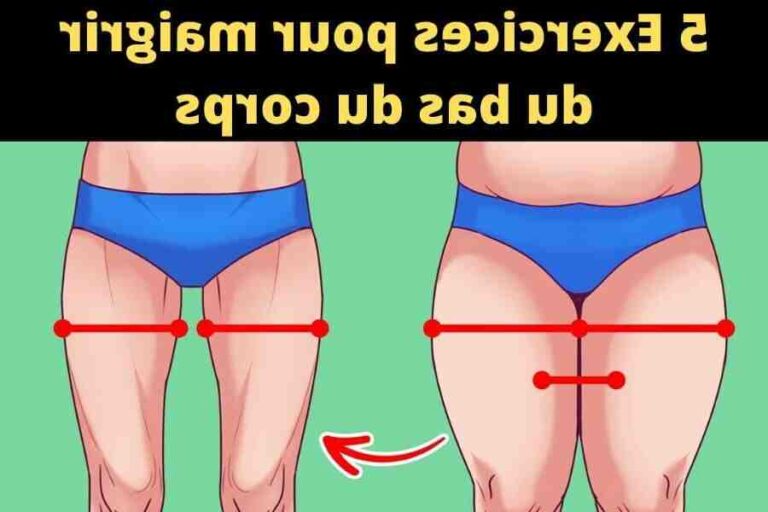 comment maigrir du bas du corps