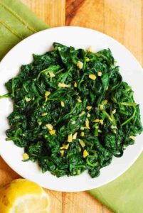 Comment cuisiner épinards frais